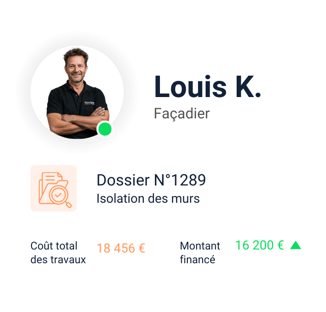 Utilisateur de RenovMarket solution pour négoces Façadier